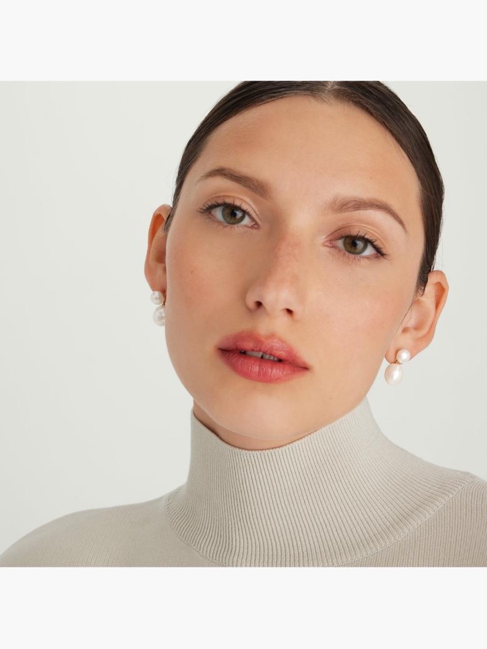 Mejuri Bold Pearl Drop Earrings